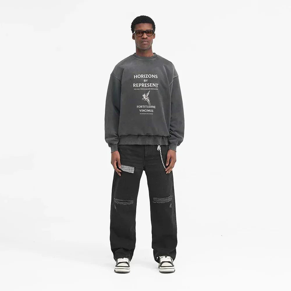 R3D Destroyer Baggy Denim - REPRESENT - VENTURER