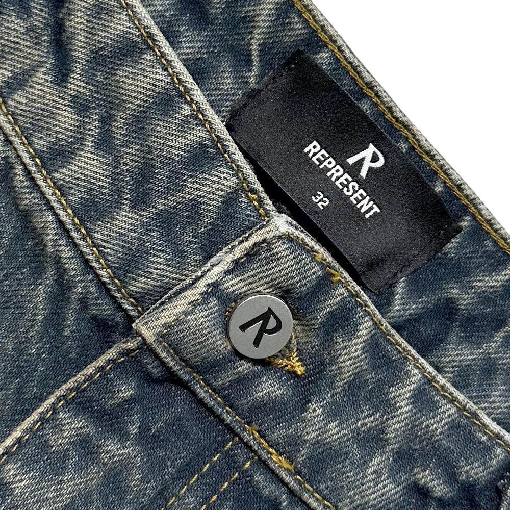 R3D Destroyer Baggy Denim - REPRESENT - VENTURER