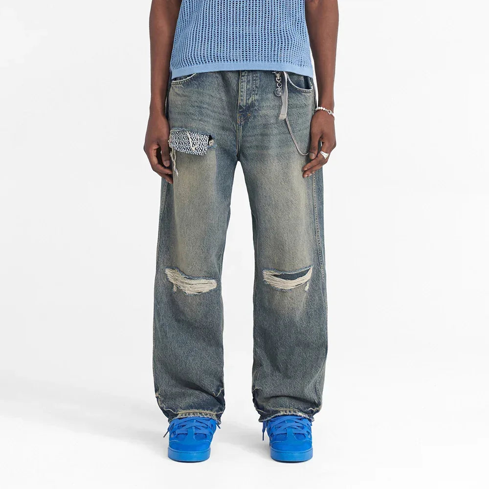 R3D Destroyer Baggy Denim - REPRESENT - VENTURER