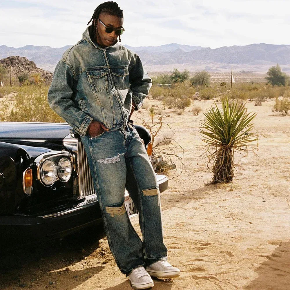 R3D Destroyer Baggy Denim - REPRESENT - VENTURER