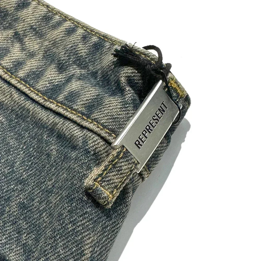 R3D Destroyer Baggy Denim - REPRESENT - VENTURER
