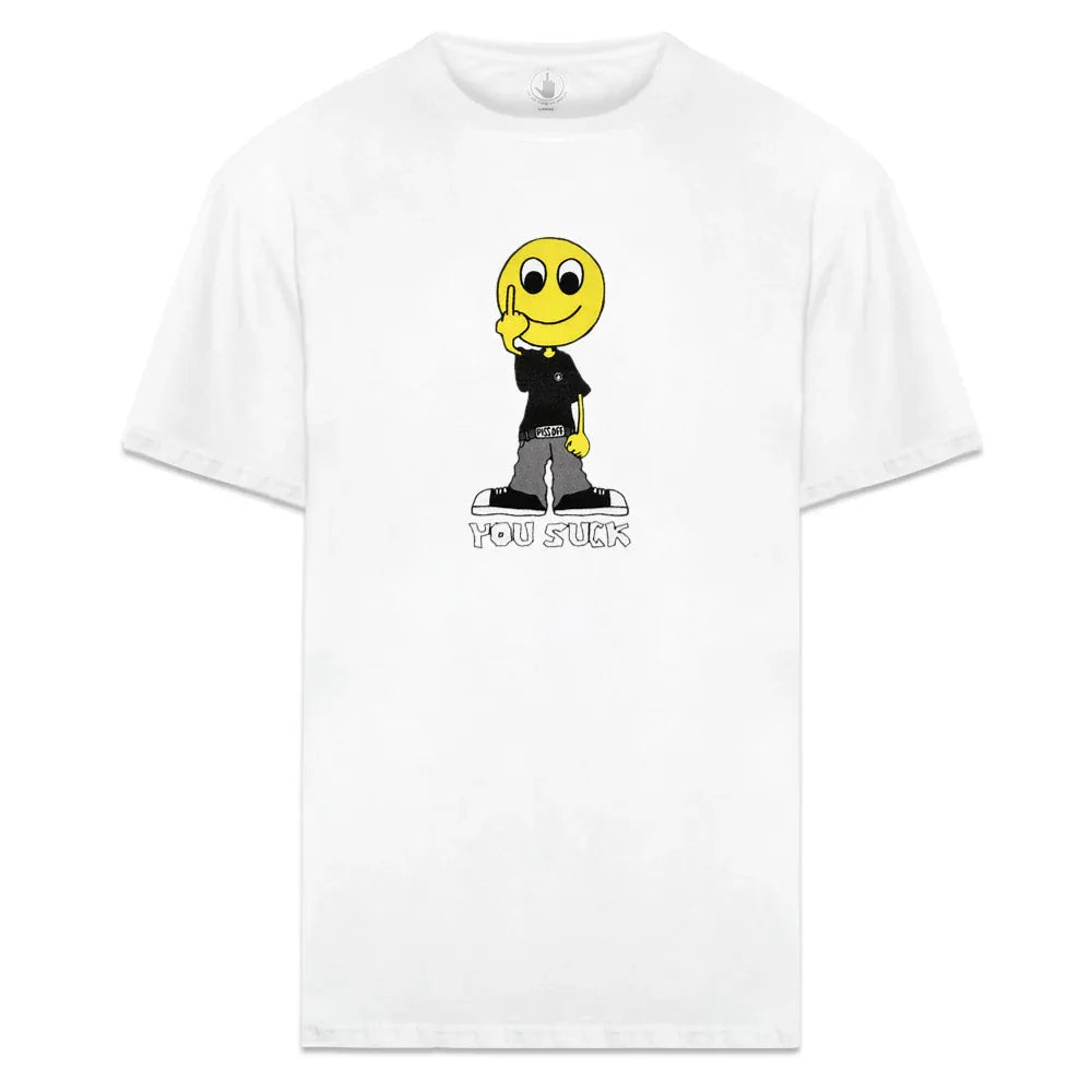 F U Smiley Tee - I NEVER HEARD OF YOU - VENTURER