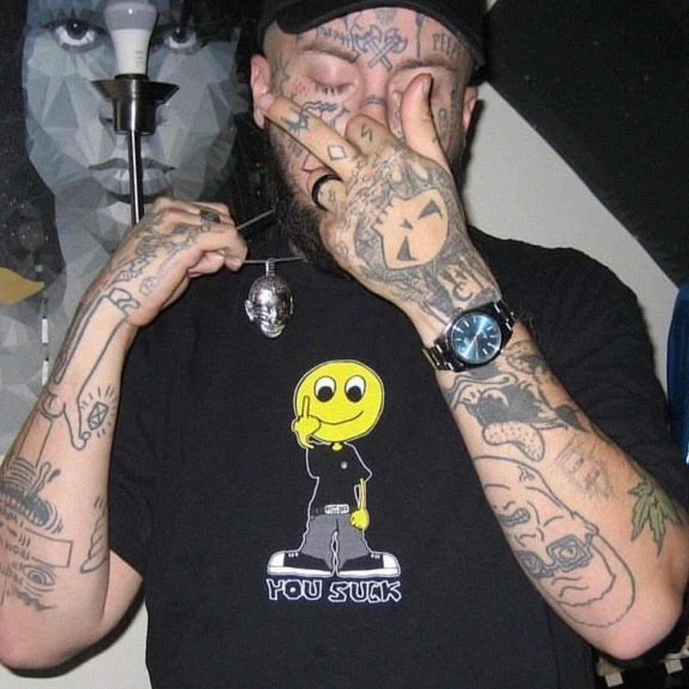 F U Smiley Tee - I NEVER HEARD OF YOU - VENTURER