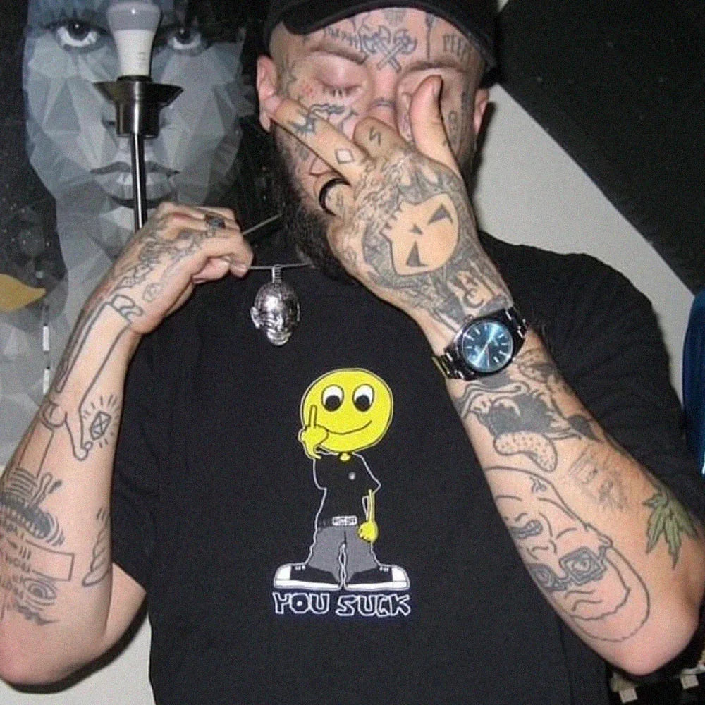 F U Smiley Tee - I NEVER HEARD OF YOU - VENTURER