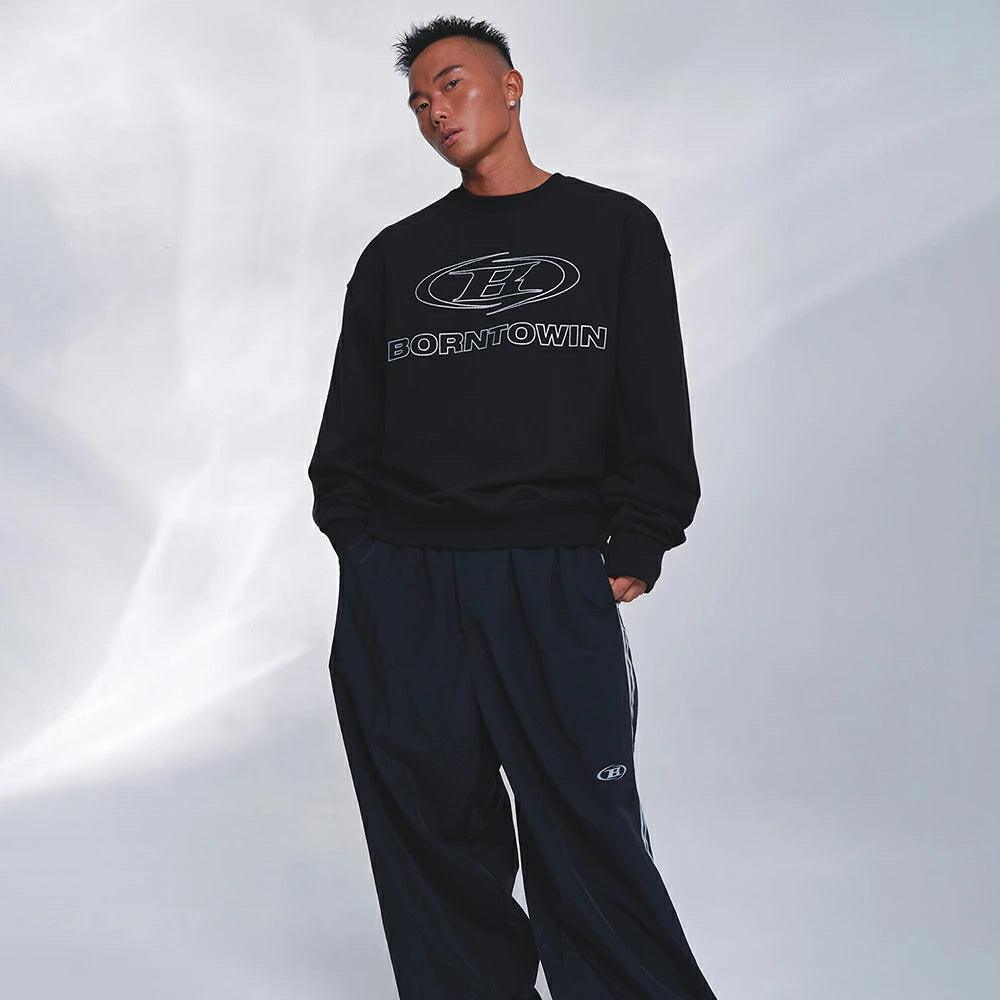 Borntowin Line Logo Sweatshirt