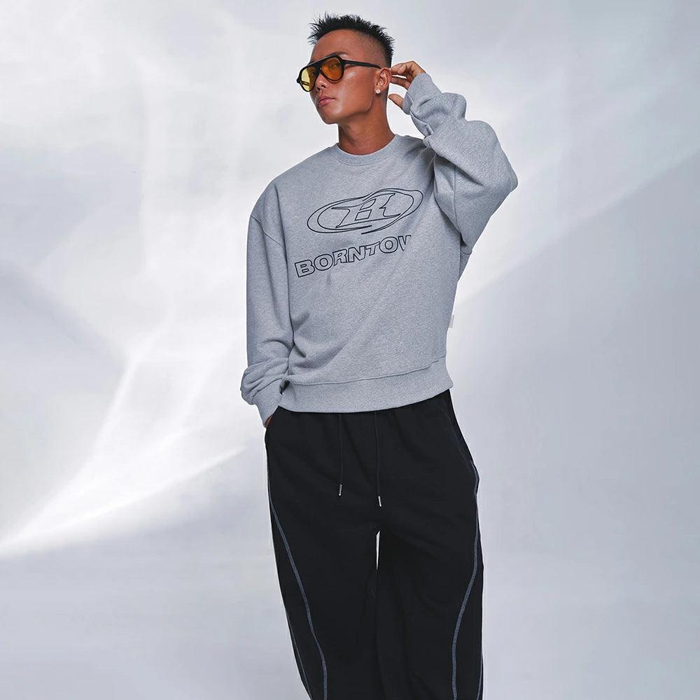 Borntowin Line Logo Sweatshirt