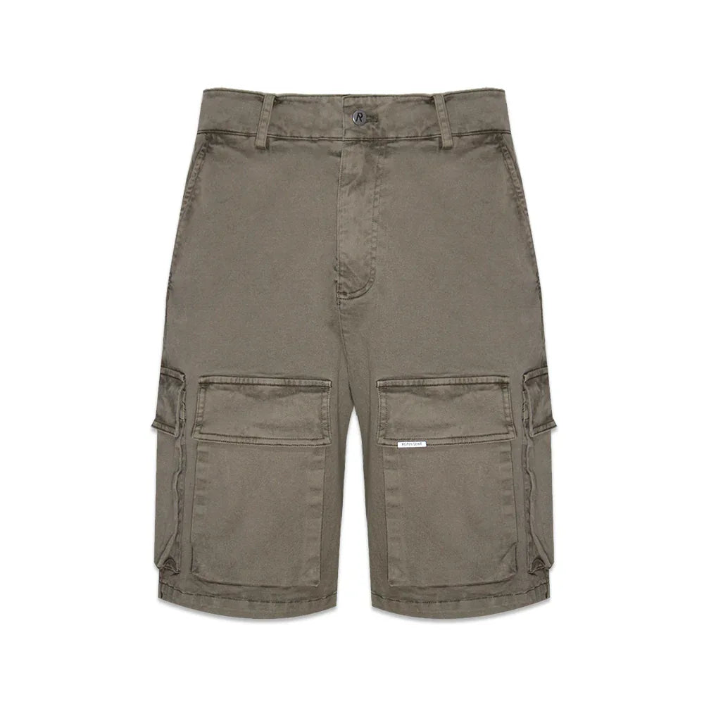 Washed Cargo Shorts - REPRESENT - VENTURER