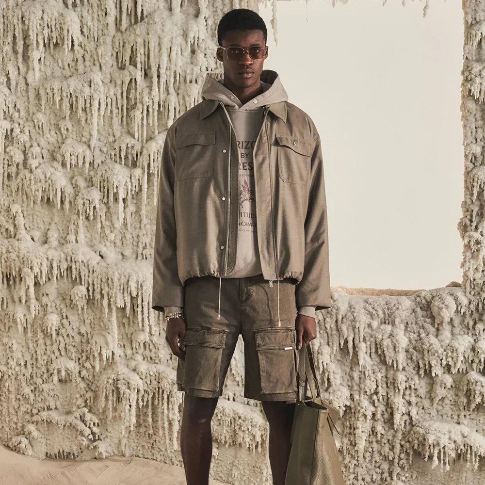 Washed Cargo Shorts - REPRESENT - VENTURER