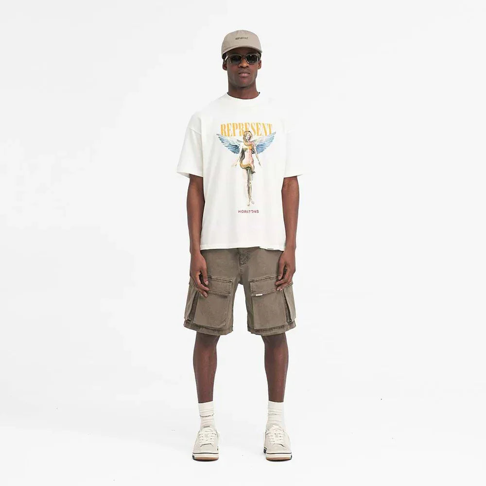 Washed Cargo Shorts - REPRESENT - VENTURER