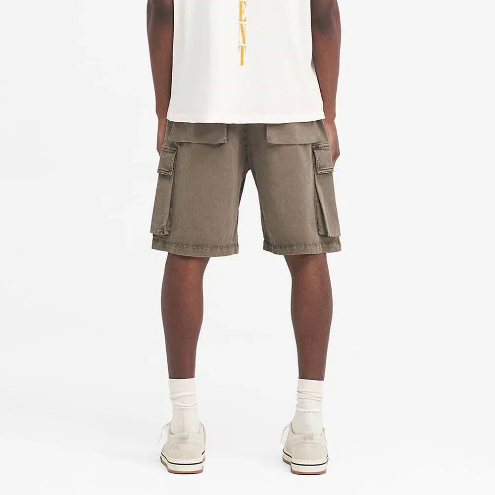 Washed Cargo Shorts - REPRESENT - VENTURER