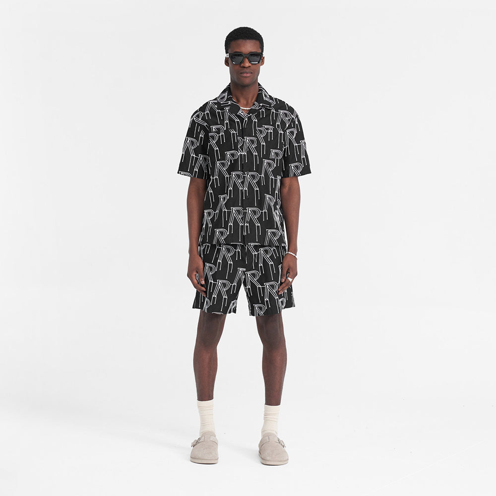 Embroidered Initial Overshirt - REPRESENT - VENTURER