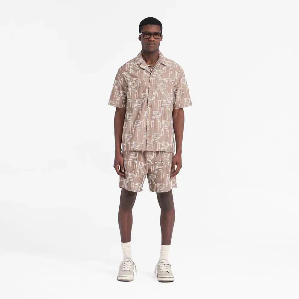 Embroidered Initial Overshirt - REPRESENT - VENTURER