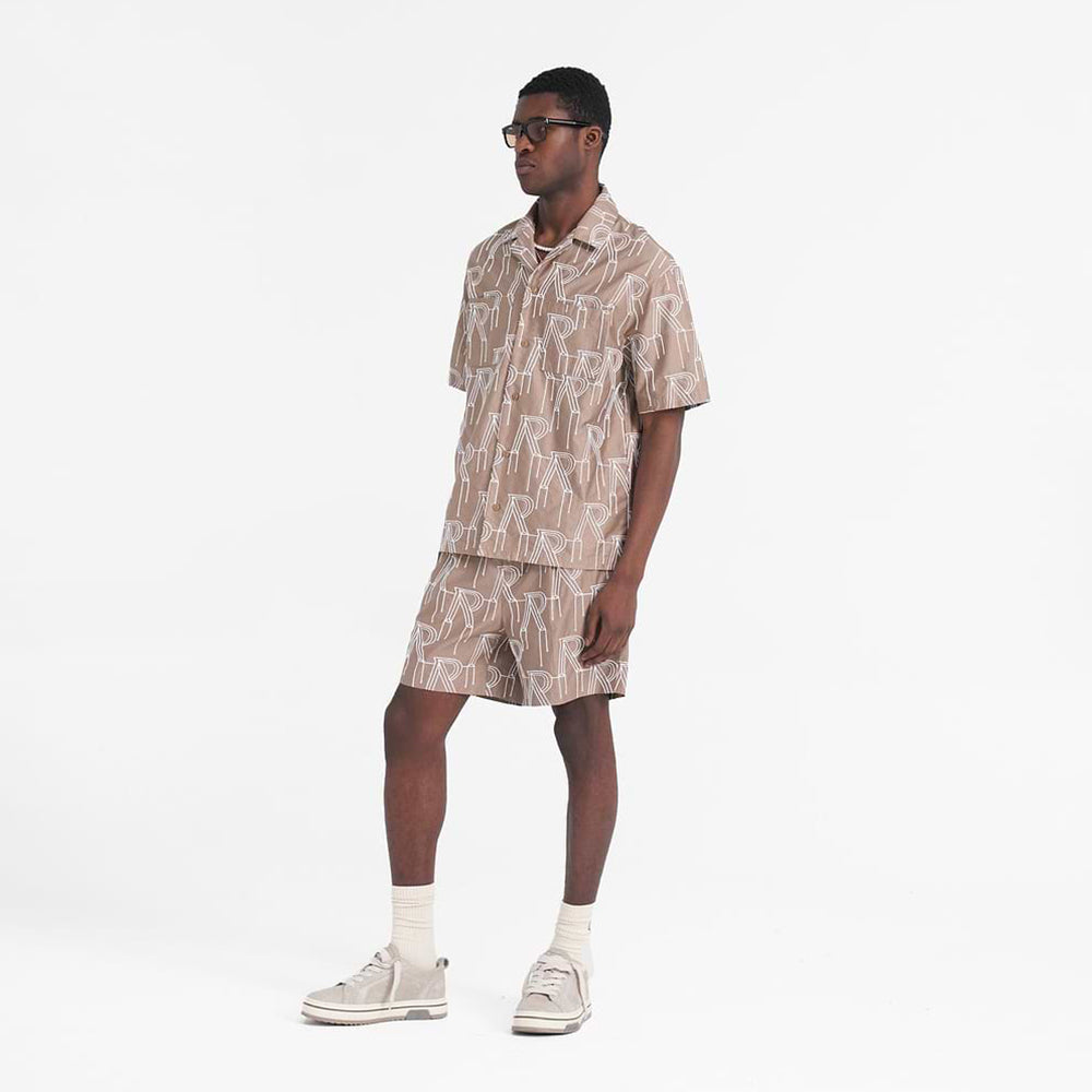 Embroidered Initial Overshirt - REPRESENT - VENTURER