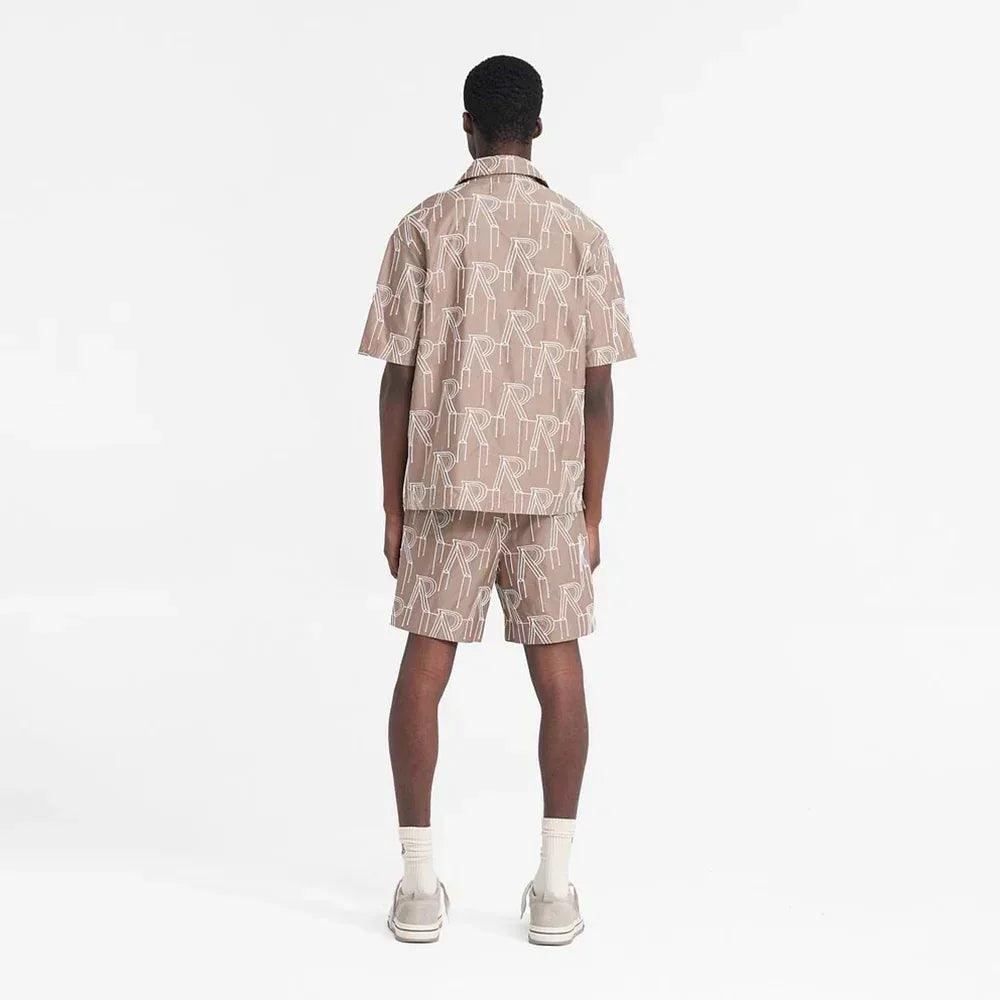 Embroidered Initial Overshirt - REPRESENT - VENTURER