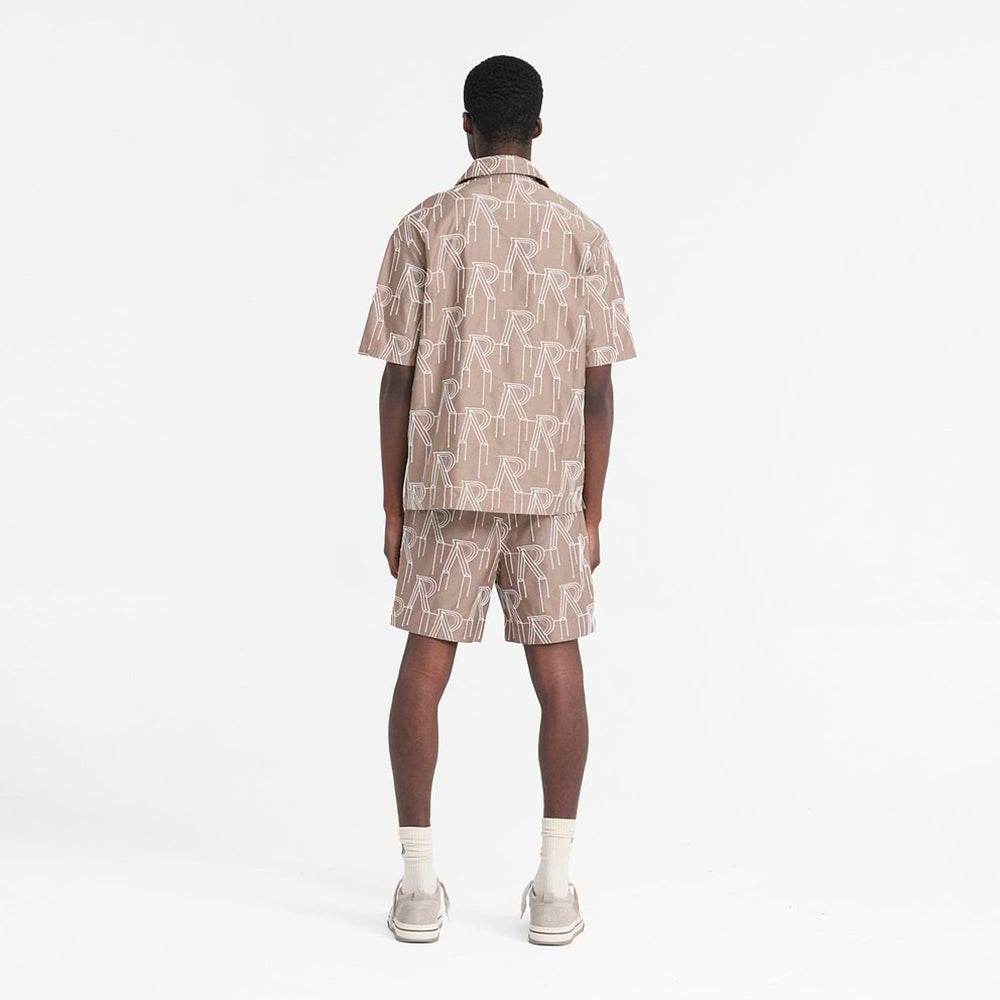 Embroidered Initial Overshirt - REPRESENT - VENTURER