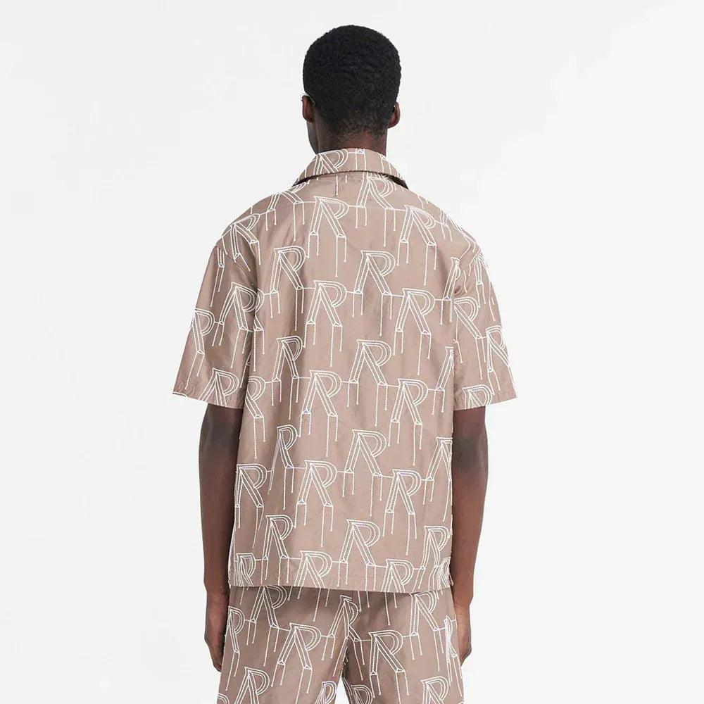 Embroidered Initial Overshirt - REPRESENT - VENTURER