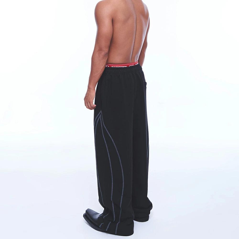 Stitch Line Wide Pants