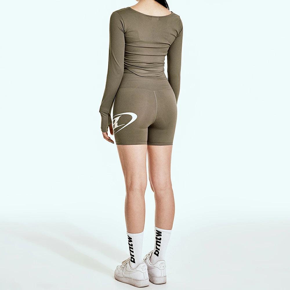 B logo 3.5 Biker Shorts