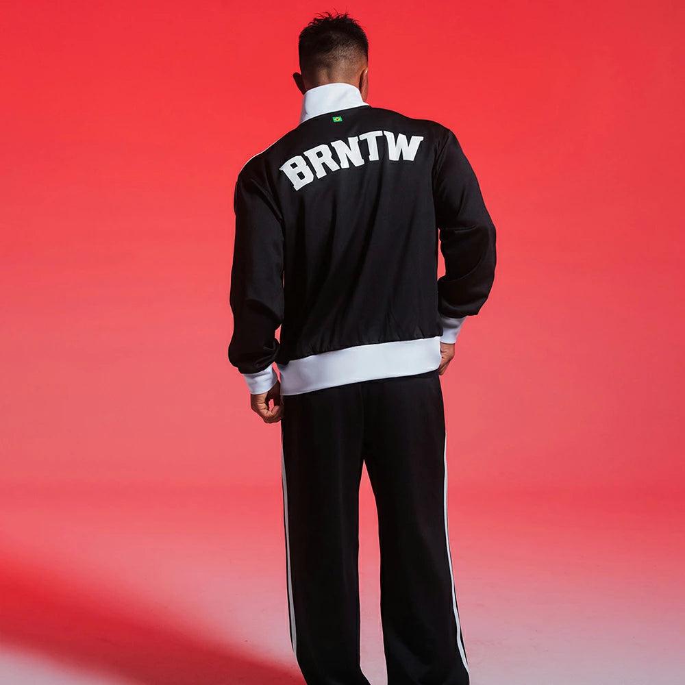 Track Line Zip Up Jeresy Jacket
