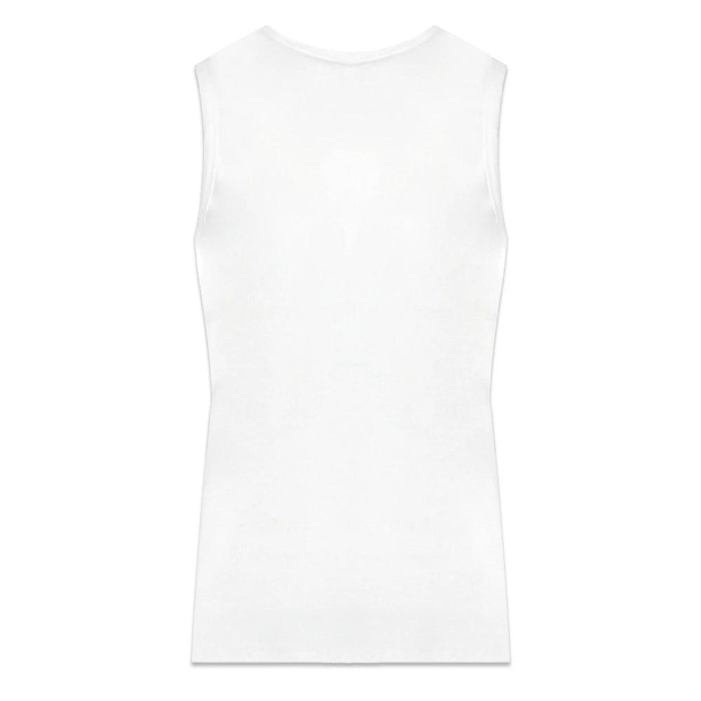 B Pendant Ribbed Sleeveless