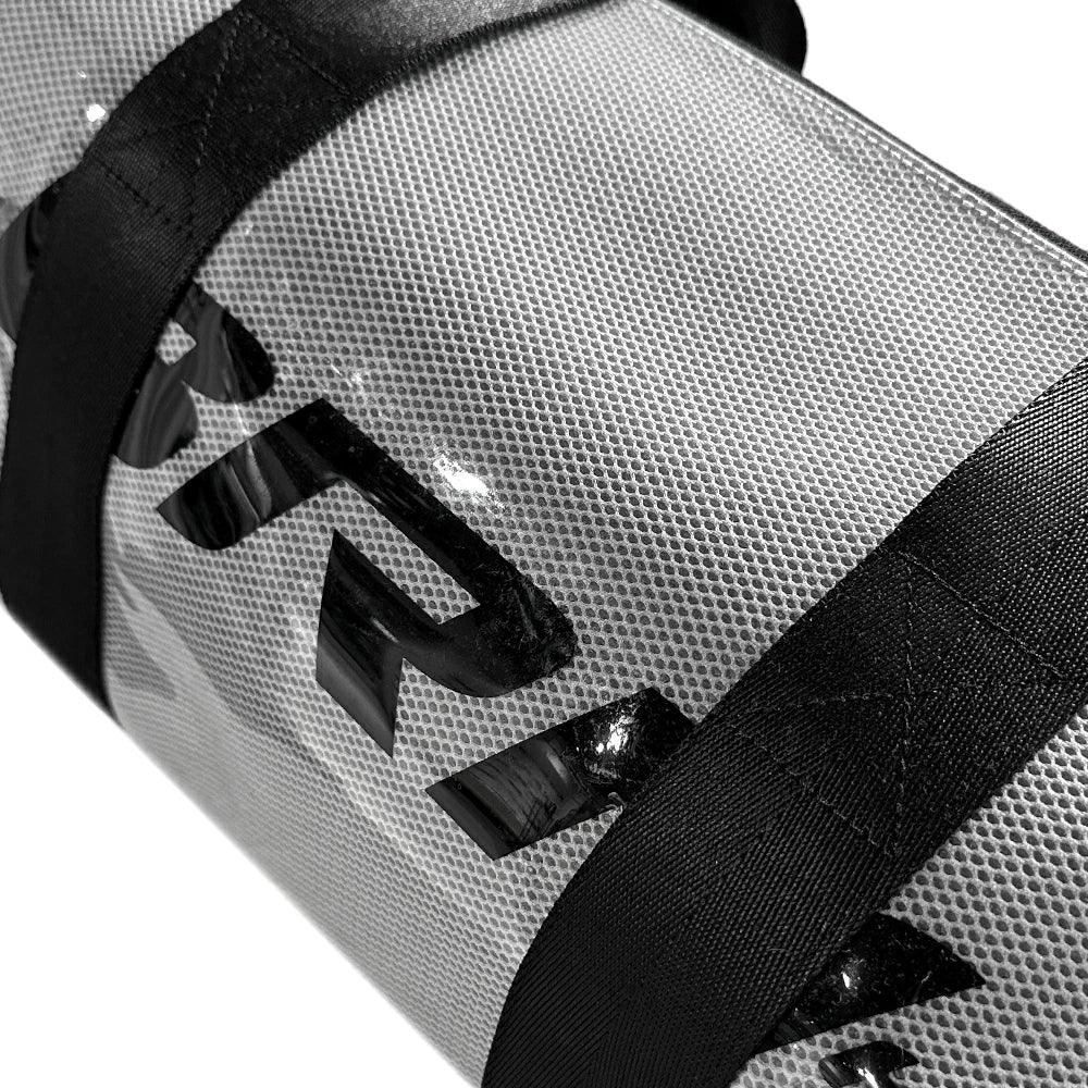 BRN B Logo PVC Mesh Duffle Bag