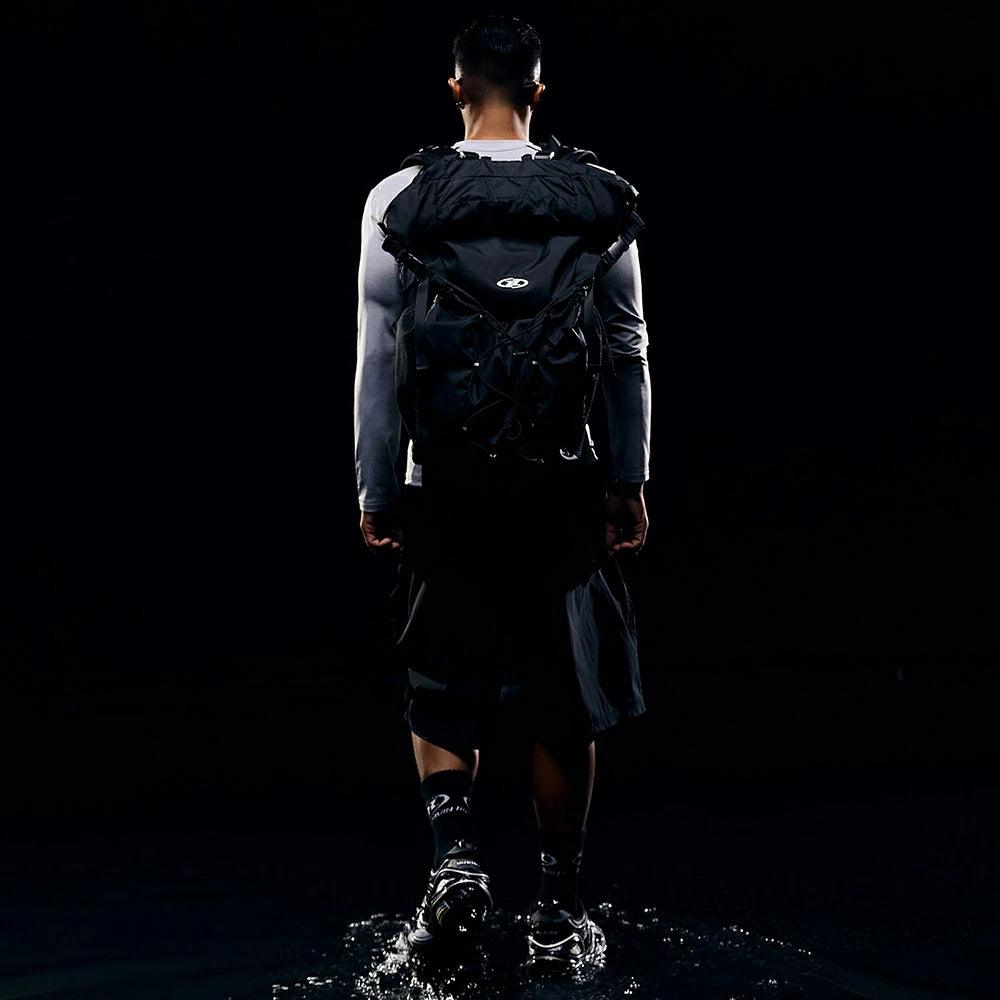 Chrome Reflective String Rolling Bag