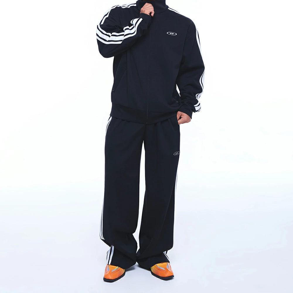 Chrome B Logo Track Jersey Pants