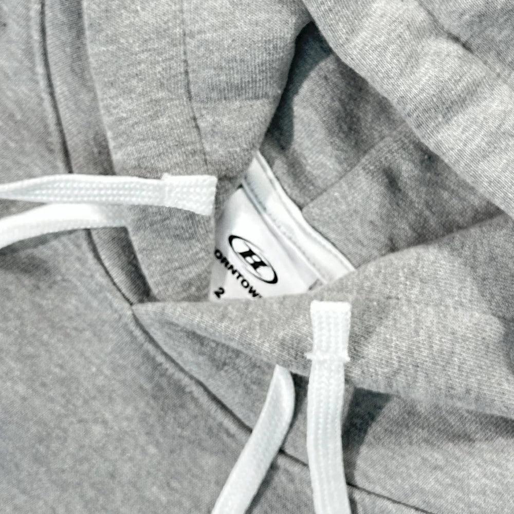 BORNTOWIN Patch Slim Fit Hoodie