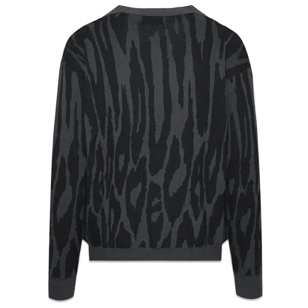 Pantera Jacquard Knit Cardigan