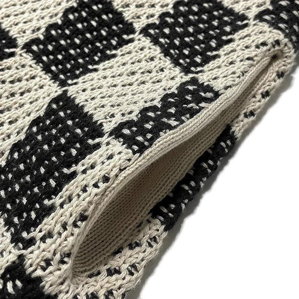 Checkered Crochet Shorts - ASKYURSELF - VENTURER