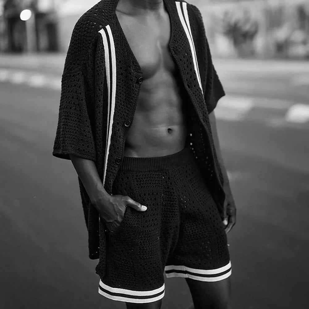 Banned Knit Baseball Shorts - ASKYURSELF - VENTURER