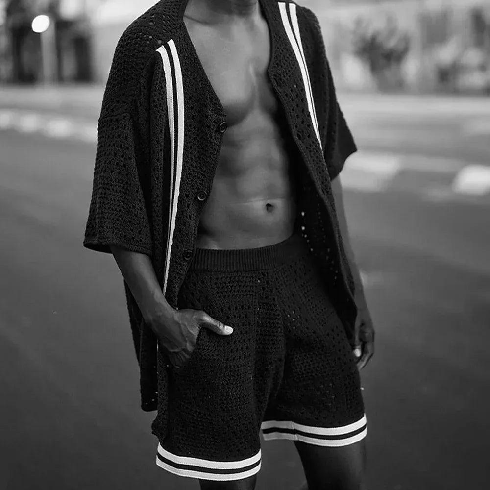 Banned Knit Baseball Shorts - ASKYURSELF - VENTURER