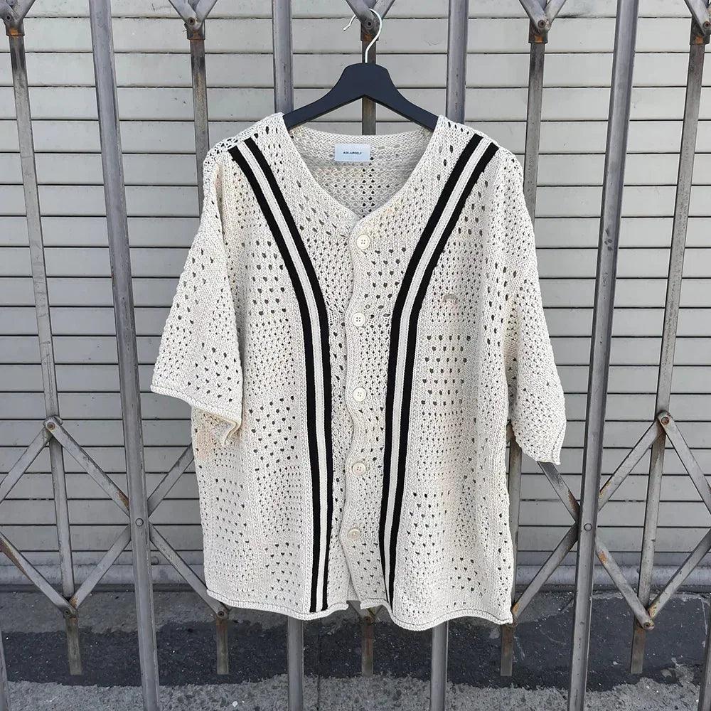 Banned Knit Baseball Shirt - ASKYURSELF - VENTURER