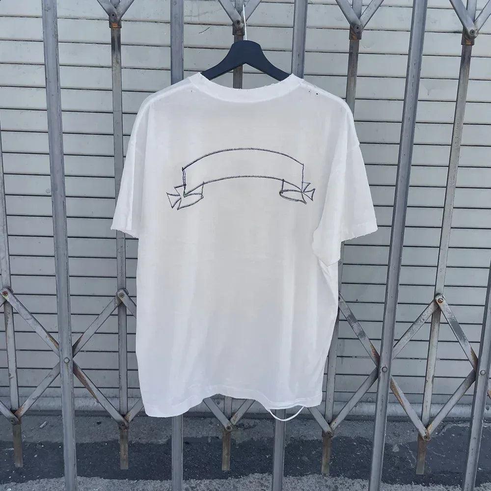 Marked Distressed Summer Tee - ASKYURSELF - VENTURER