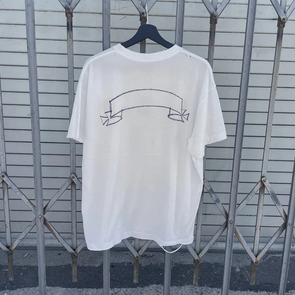 Marked Distressed Summer Tee - ASKYURSELF - VENTURER