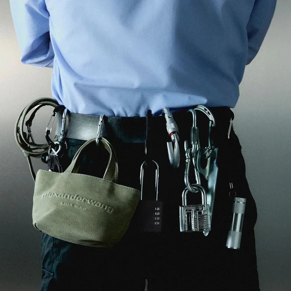 Punch Mini Tote with Strap - ALEXANDER WANG - VENTURER