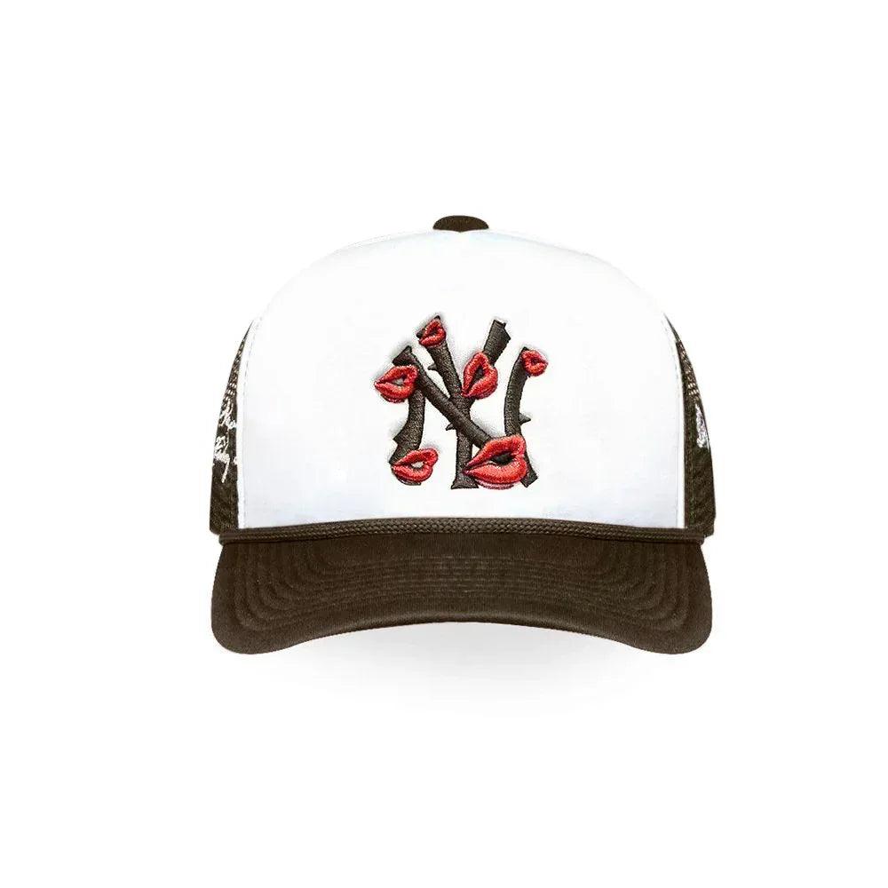 NY Is Kissing Me Trucker Hat - LA ROPA - VENTURER