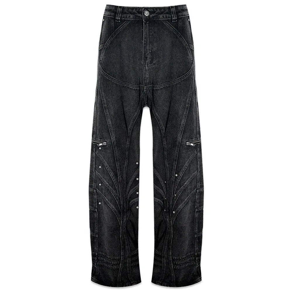 Four Knight Baggy Flare Jeans - COZY WORLDWIDE - VENTURER