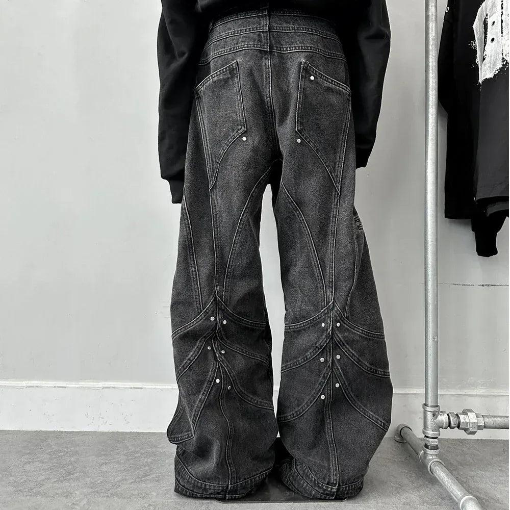 Four Knight Baggy Flare Jeans - COZY WORLDWIDE - VENTURER