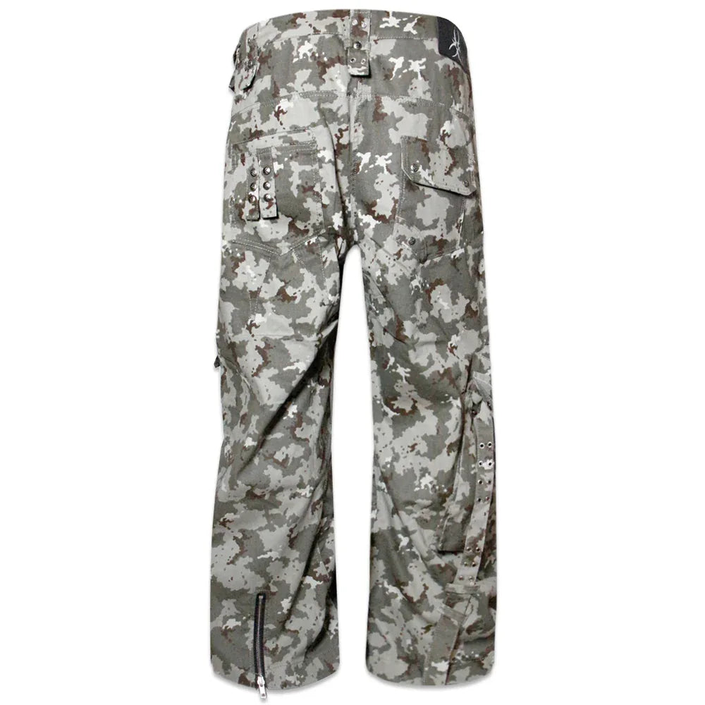 005 Mily Camo Flag Cargo Pants - COZY WORLDWIDE - VENTURER