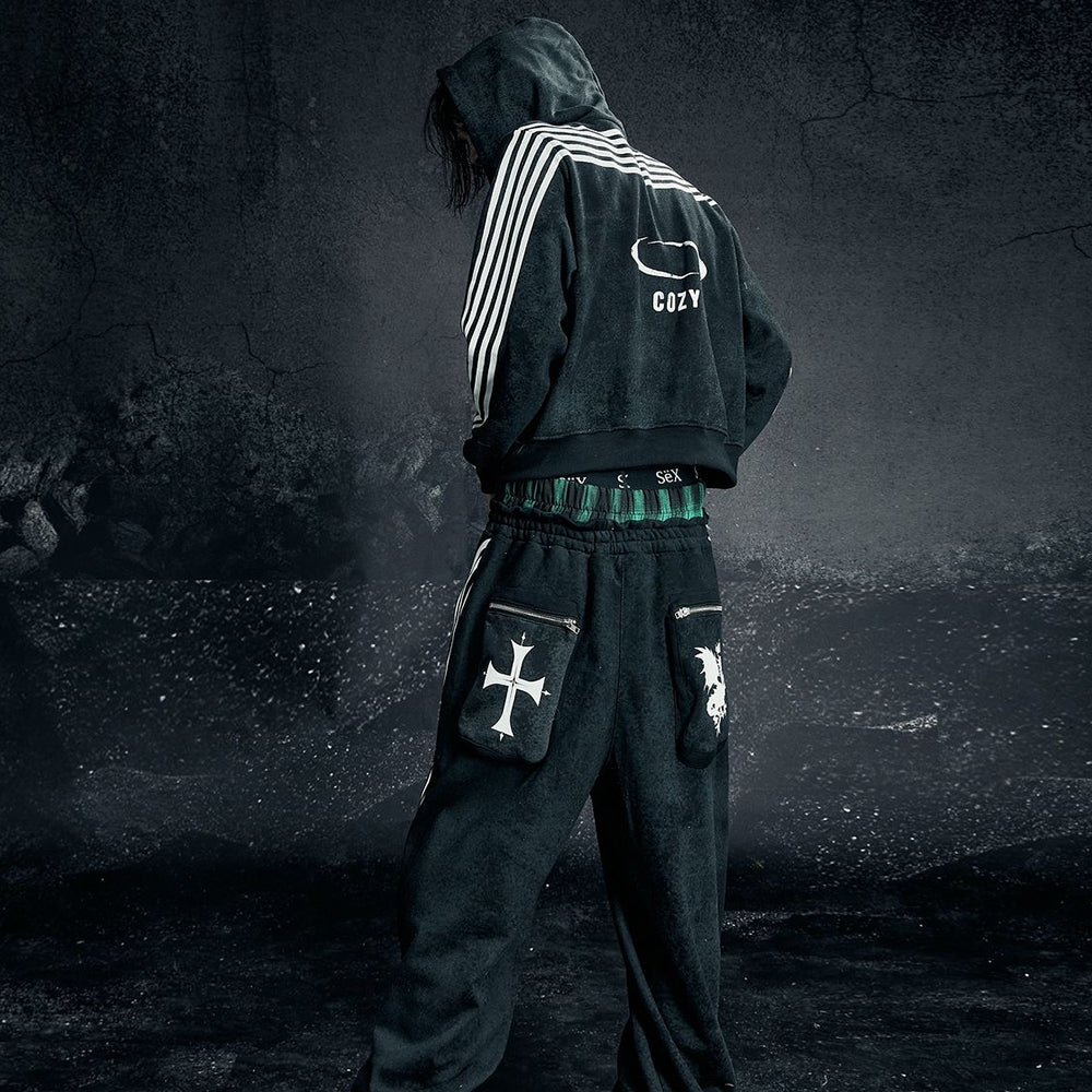 Royal Knight Club Waxed Hoodie