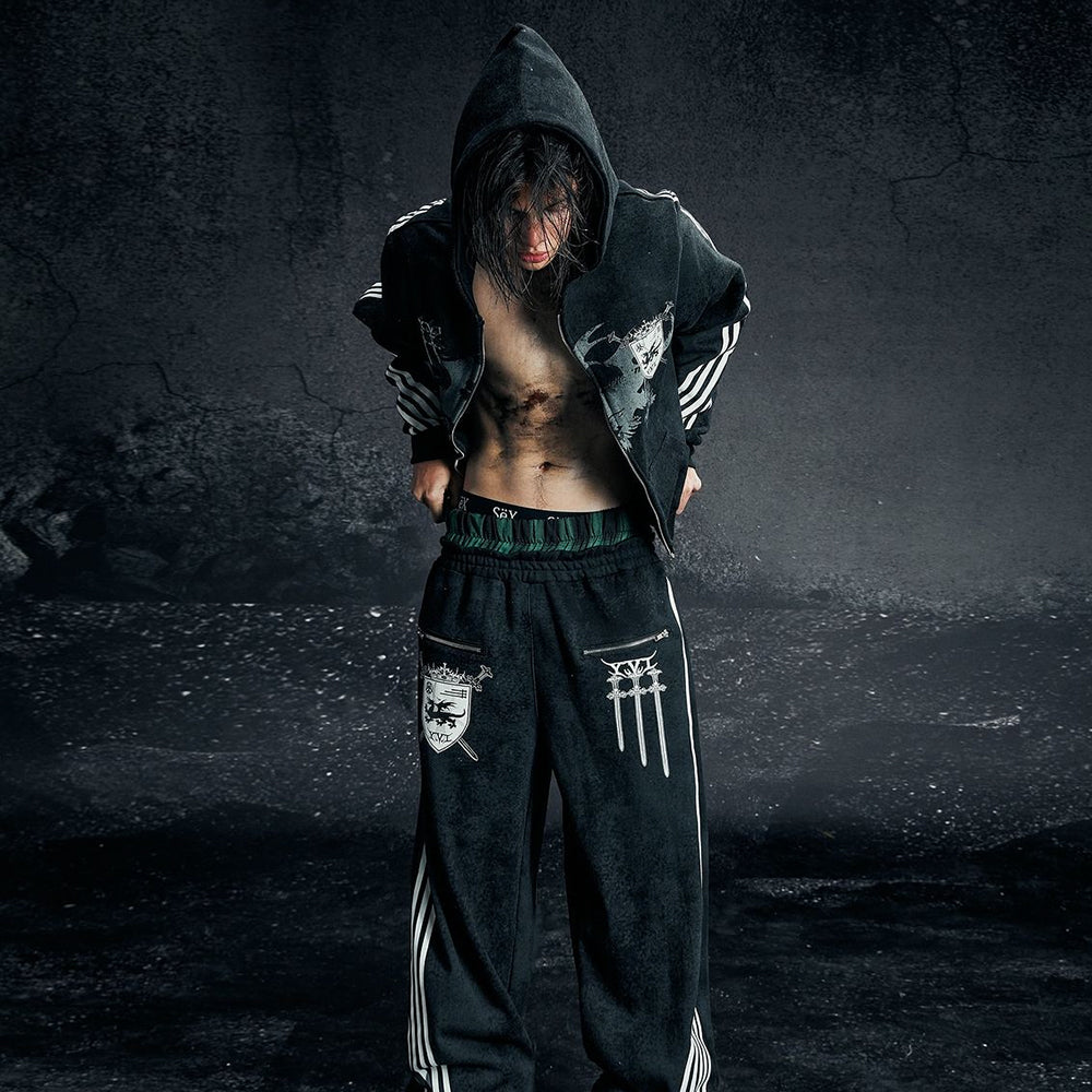 Royal Knight Club Waxed Hoodie