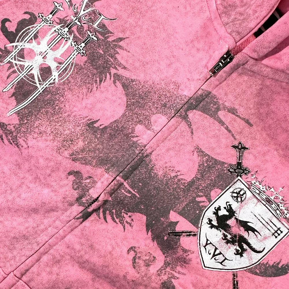 Royal Knight Club Waxed Hoodie - COZY WORLDWIDE - VENTURER