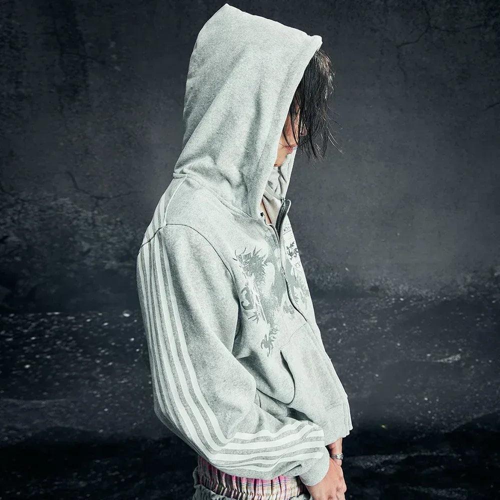 Royal Knight Club Waxed Hoodie - COZY WORLDWIDE - VENTURER