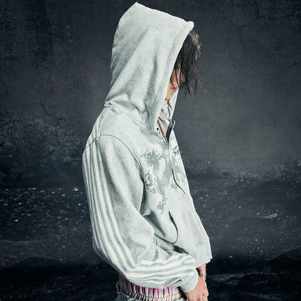 Royal Knight Club Waxed Hoodie - COZY WORLDWIDE - VENTURER