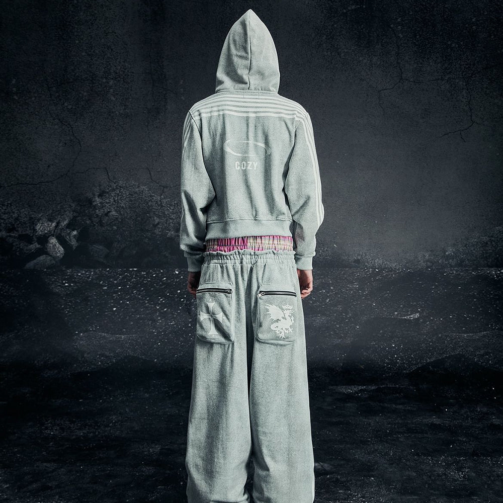 Royal Knight Club Waxed Hoodie - COZY WORLDWIDE - VENTURER