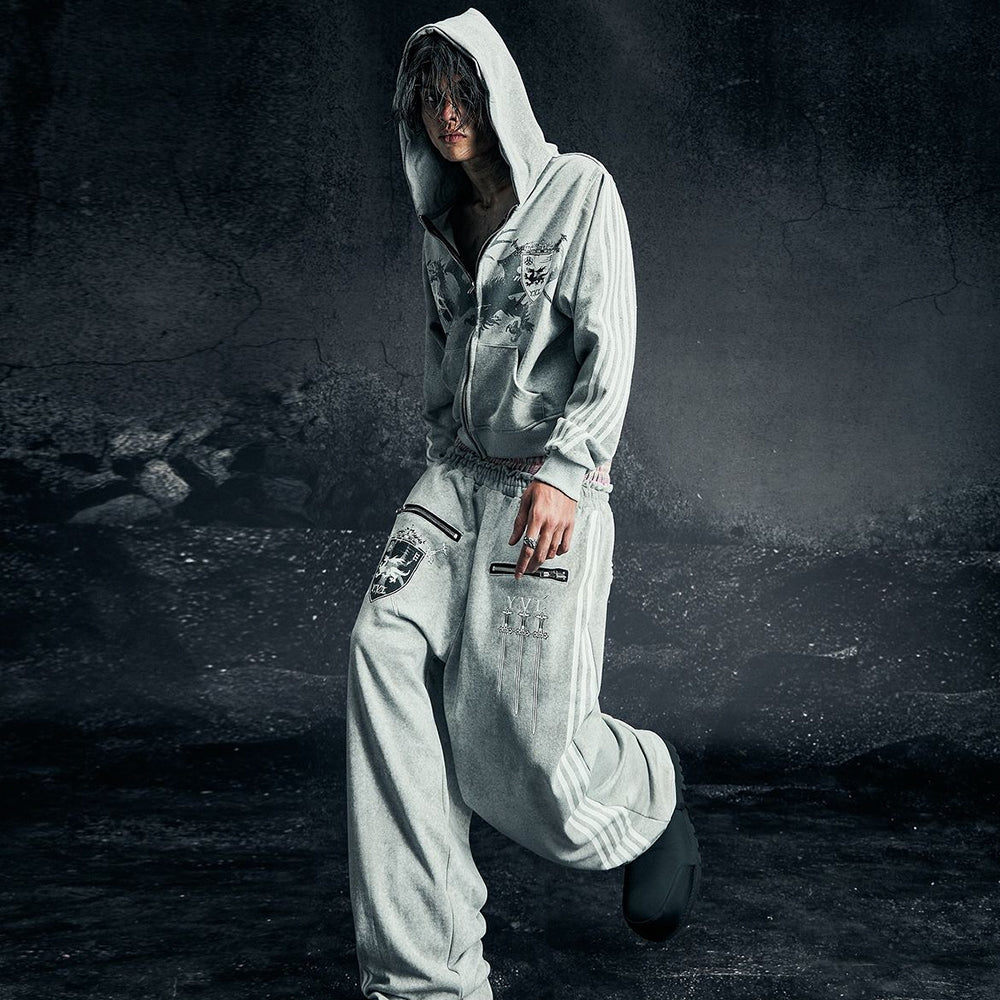 Royal Knight Club Waxed Hoodie