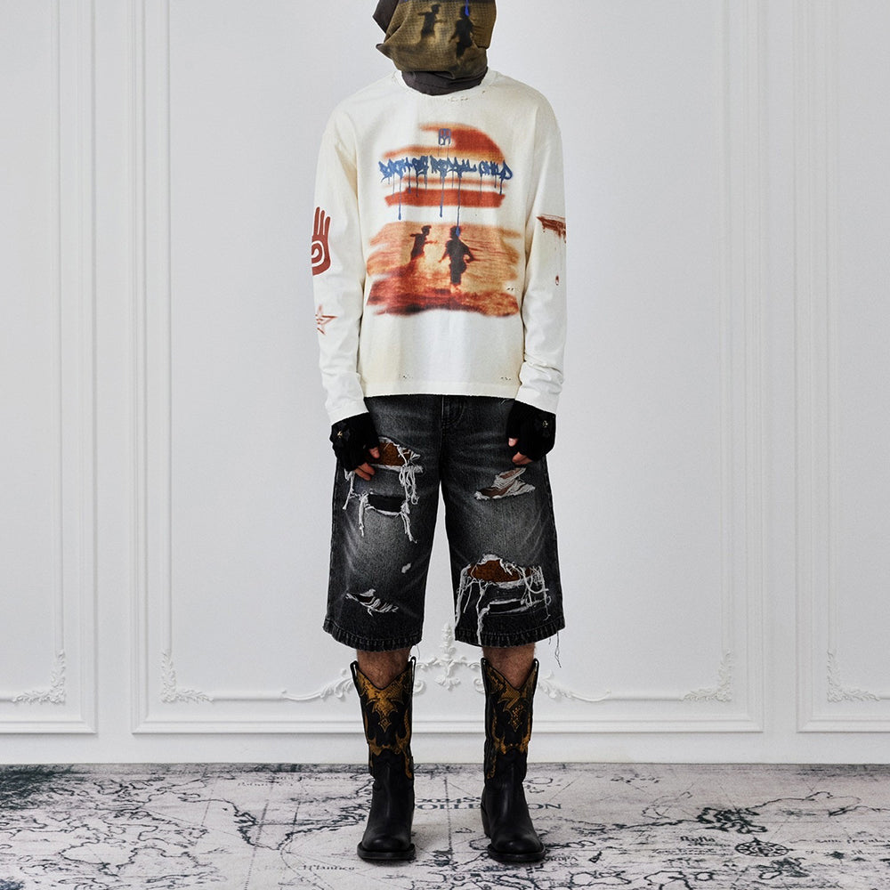 Nautical Treasure Map Destroyed Jorts - BIRTH OF ROYAL CHILD - VENTURER