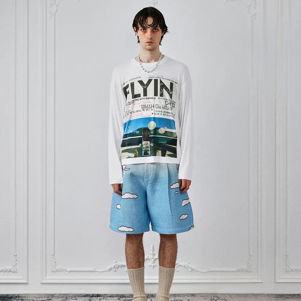Private Airplane LS T-Shirt - BIRTH OF ROYAL CHILD - VENTURER