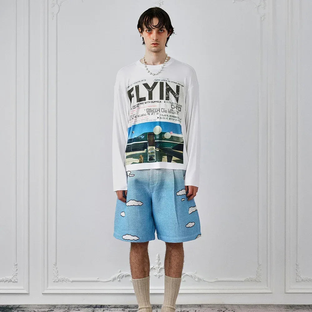 Private Airplane LS T-Shirt - BIRTH OF ROYAL CHILD - VENTURER